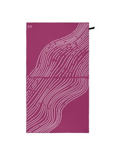 Beauty Home Πετσέτα θαλάσσης διπλής όψης Microfiber 200gsm Art 2291 90x160 Μωβ