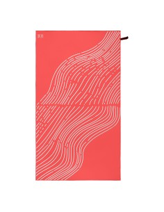 Beauty Home Πετσέτα θαλάσσης διπλής όψης Microfiber 200gsm Art 2292 90x160 Κοραλί
