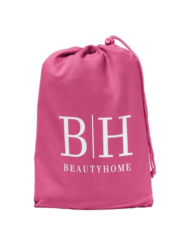 Beauty Home Μπουρνούζι με κουκούλα Mojo Art 3471 Ματζέντα XS