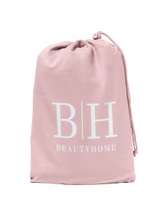 Beauty Home Μπουρνούζι με κουκούλα Mojo Art 3473 Ροζ 2