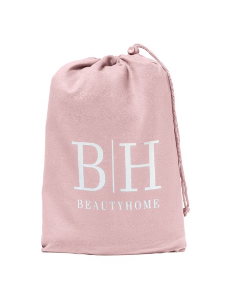 Beauty Home Μπουρνούζι με κουκούλα Mojo Art 3473 Ροζ