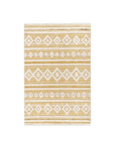 Beauty Home Χαλί βαμβακερό Morocotton 9239 125x180 Κίτρινο