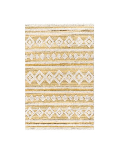 Beauty Home Χαλί βαμβακερό Morocotton 9239 Κίτρινο