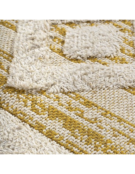 Beauty Home Χαλί βαμβακερό Morocotton 9239 Κίτρινο