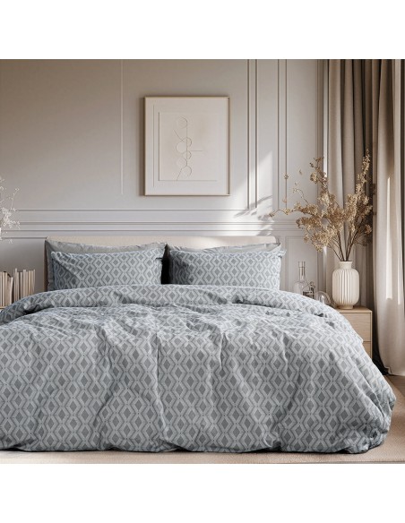 Beauty Home Σετ Πάπλωμα μονό Moments Αrt 12564 160x230 Ανθρακί