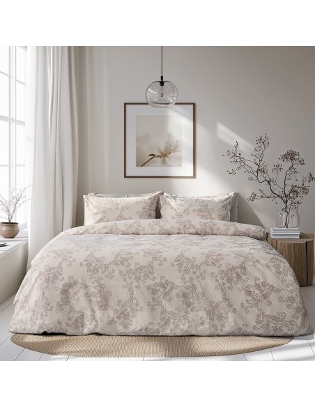 Beauty Home Σετ κουβερλί μονό Moments Αrt 12570 160x230 Μπεζ