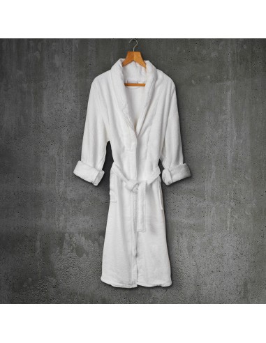Beauty Home Μπουρνούζι με γιακά Belton Art Ε3014 100% Cotton Pennie 440gsm L/XL Λευκό
