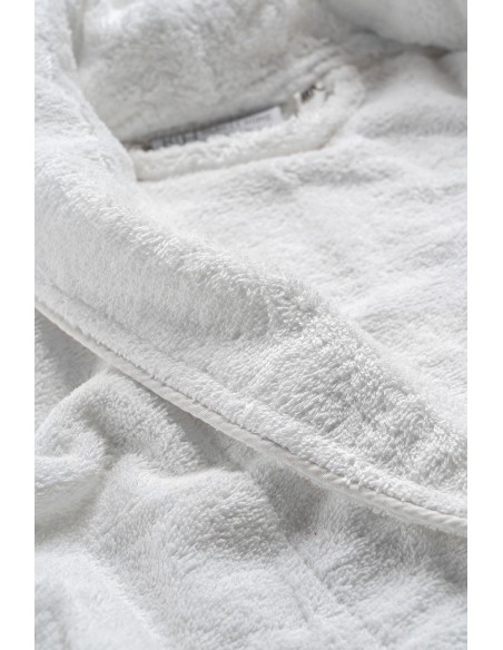 Beauty Home Μπουρνούζι με γιακά Belton Art 3014 100% Cotton Pennie 440gsm M/L Λευκό