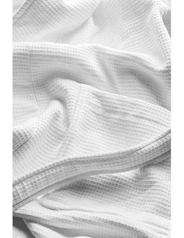 Beauty Home Μπουρνούζι πικέ/πετσετέ Curve Art Ε3071 100% Cotton Pennie 450gsm XLarge Λευκό