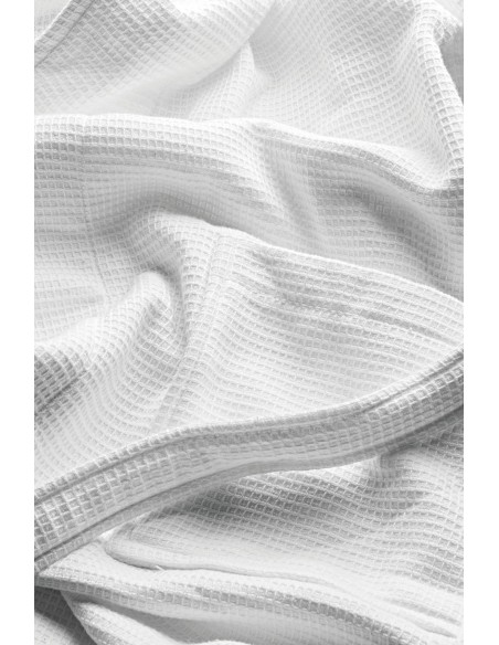 Beauty Home Μπουρνούζι πικέ/πετσετέ Curve Art Ε3071 100% Cotton Pennie 450gsm XLarge Λευκό