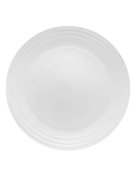 Beauty Home Πιάτο πορσελάνης ρηχό Sensations Art 7705 Φ28 Λευκό