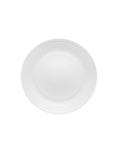 Beauty Home Πιάτο πορσελάνης ρηχό Sensations Art 7707 Φ20 Λευκό
