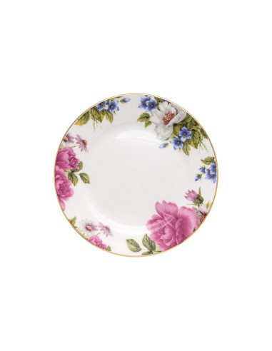 Beauty Home Πιάτο πορσελάνης με λουλούδια Eternal Art 7724-Φ20