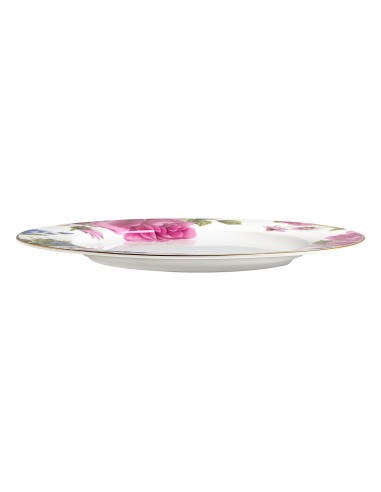 Beauty Home Πιάτο πορσελάνης με λουλούδια Eternal Art 7724-Φ27