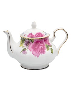 Beauty Home Σετ τσαγιού πορσελάνης 13τμχ Eternal Art 7711 Σχέδιο λουλούδι 2