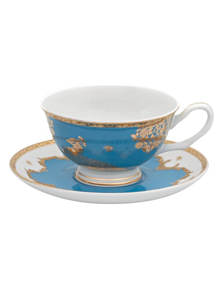 Beauty Home Σετ τσαγιού πορσελάνης 13τμχ Eternal Art 7714 Μπλε