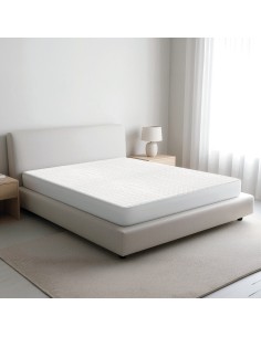 Beauty Home Προστατευτικό στρώματος Micro Καπιτονέ Art 4401 Λευκό 100x200+37