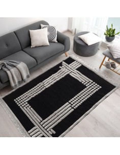 Beauty Home Χαλί Noir Art 9437 165x230 Black Μαύρο 2