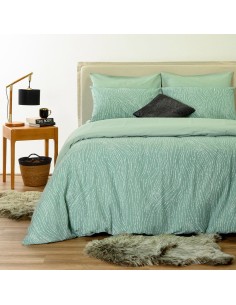 ΠΑΠΛΩΜΑΤΟΘΗΚΗ ΥΠΕΡΔΙΠΛΗ BROOKE AQUA CASUAL LINE (225X245)
