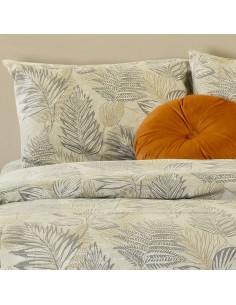 ΣΕΤ ΣΕΝΤΟΝΙΑ ΦΑΝΕΛΕΝΙΑ ΜΟΝΑ (Λ) NOOR BEIGE (100Χ200+32) 2