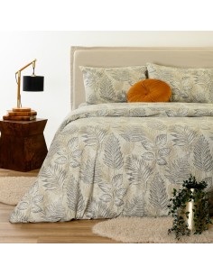 ΣΕΤ ΣΕΝΤΟΝΙΑ ΦΑΝΕΛΕΝΙΑ ΔΙΠΛΑ NOOR BEIGE (205X270)