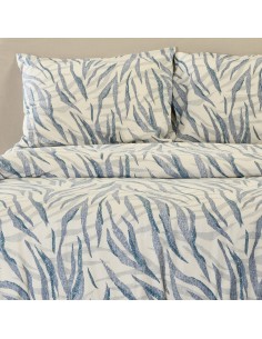 ΣΕΤ ΣΕΝΤΟΝΙΑ ΦΑΝΕΛΕΝΙΑ ΔΙΠΛΑ (Λ) CRYSTAL BLUE (150X200+32) 2