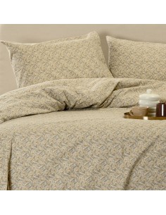 ΣΕΤ ΣΕΝΤΟΝΙΑ ΦΑΝΕΛΕΝΙΑ ΔΙΠΛΑ (Λ) ELSA BEIGE (150X200+32) 2