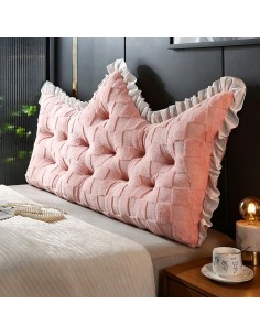 ΜΑΞΙΛΑΡΙ ΓΙΑ ΚΕΦΑΛΑΡΙ ΚΡΕΒΑΤΙΟΥ CROWN PINK (90Χ55)