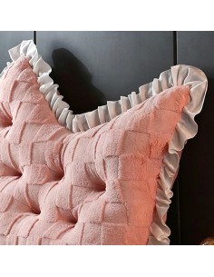 ΜΑΞΙΛΑΡΙ ΓΙΑ ΚΕΦΑΛΑΡΙ ΚΡΕΒΑΤΙΟΥ CROWN PINK (90Χ55) 2