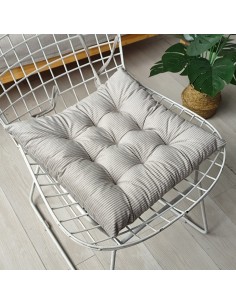 ΜΑΞΙΛΑΡΙ ΚΑΡΕΚΛΑΣ CORD LIGHT GREY (40X40)