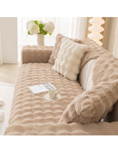 ΓΟΥΝΙΝΟ ΑΝΩΣΤΡΩΜΑ ΚΑΝΑΠΕ BISCUIT BEIGE (70X180) 2