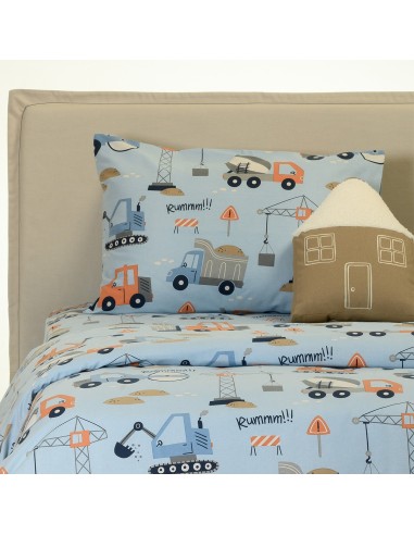 ΣΕΤ ΜΑΞΙΛΑΡΟΘΗΚΕΣ ΦΑΝΕΛΕΝΙΕΣ BOB BLUE (53X72) WINTER LINE KIDS