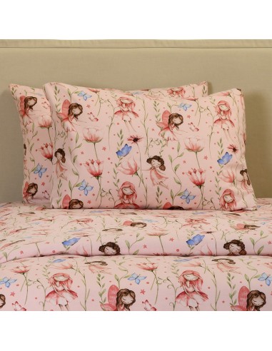 ΣΕΤ ΜΑΞΙΛΑΡΟΘΗΚΕΣ ΦΑΝΕΛΕΝΙΕΣ NAIDA PINK (53X72) WINTER LINE KIDS