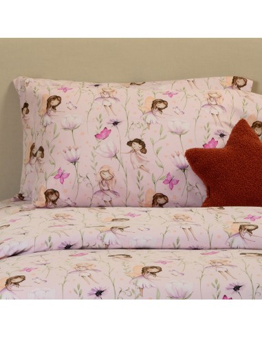 ΣΕΤ ΜΑΞΙΛΑΡΟΘΗΚΕΣ ΦΑΝΕΛΕΝΙΕΣ NAIDA LILAC (53X72) WINTER LINE KIDS
