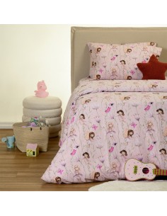 ΣΕΝΤΟΝΙ (ΣΕΤ 2 ΤΕΜ.) 120Χ200+32 NAIDA LILAC WINTER LINE KIDS MINI