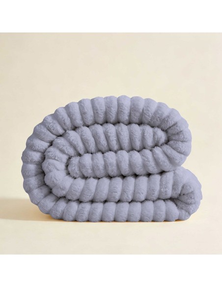 ΓΟΥΝΙΝΗ ΚΟΥΒΕΡΤΑ ΚΑΝΑΠΕ PERSA GREY/LILAC (100X150)
