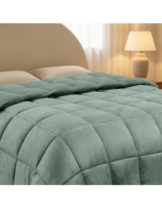 ΚΟΥΒΕΡΤΟΠΑΠΛΩΜΑ KING SIZE SHELBY AQUA (240X260) 2