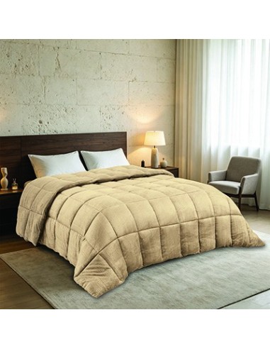 ΚΟΥΒΕΡΤΟΠΑΠΛΩΜΑ KING SIZE SHELBY BEIGE (240X260)