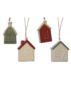 Beauty Home Στολίδι 3 x 5.7 x 7.2 cm  Κόκκινο