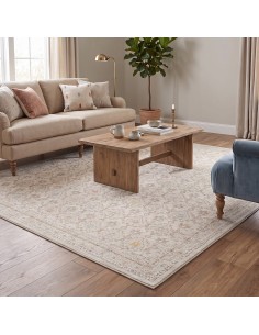 Beauty Home Σετ Κρεβατοκάμαρας 3τμχ Mirage Art 9842 (67x140+67x140+67x220) Κρεμ 2