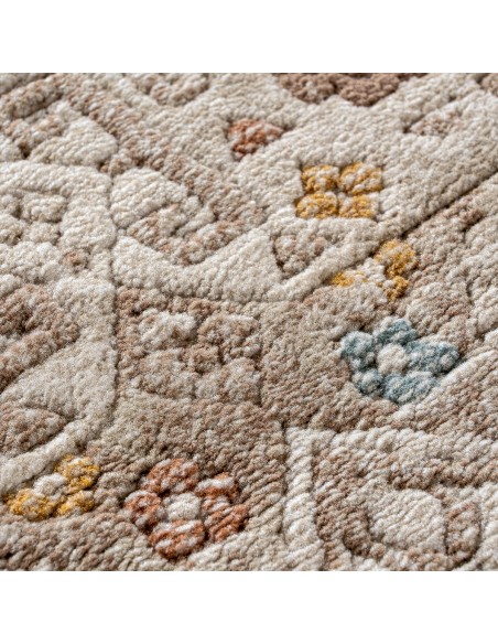 Beauty Home Διάδρομος με το μέτρο Mirage Art 9844 67cm Κρεμ,Μόκα