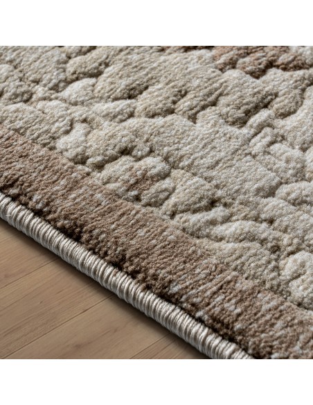 Beauty Home Χαλί Mirage Art 9848 Κρεμ,Μόκα