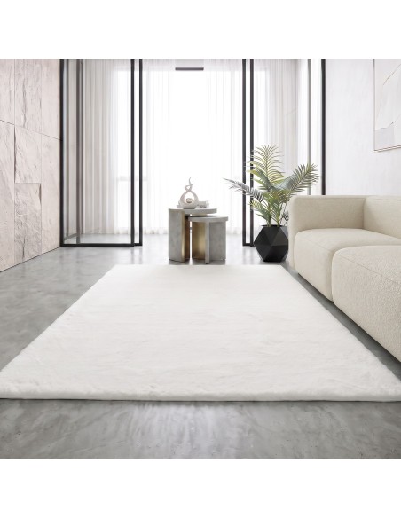Beauty Home Χαλί Rabbit Art 9640 Λευκό 133x190