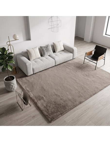 Beauty Home Χαλί Rabbit Art 9642 Μόκα 133x190