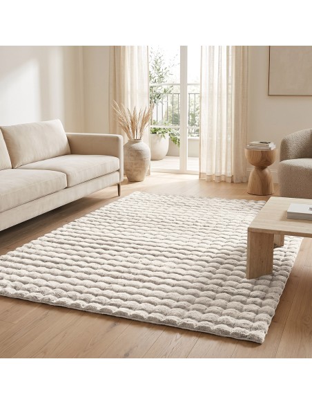 Beauty Home Χαλί Bubble Art 9662 Εκρού 133x190