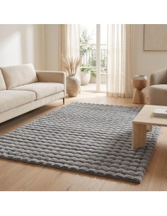 Beauty Home Χαλί Bubble Art 9664 Γκρι 133x190