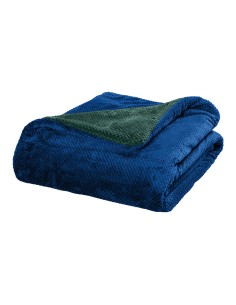 Beauty Home Κουβέρτα υπέρδιπλη διπλής όψεως Art 11601 Jacquard fleece 700gsm Fiesta Plus 220x240 Μπλε 2