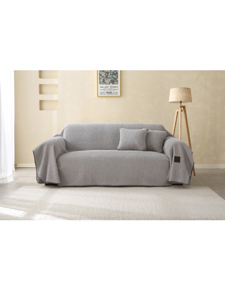 Beauty Home Ριχτάρι Διθέσιο Lamb Plus Art 8831 175x250 Γκρι