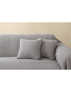 Beauty Home Μαξιλαροθήκη Lamb Plus Art 8831 42x42 Γκρι
