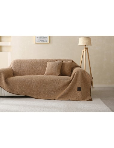 Beauty Home Ριχτάρι Τριθέσιο Lamb Plus Art 8832 175x300 Άμμου